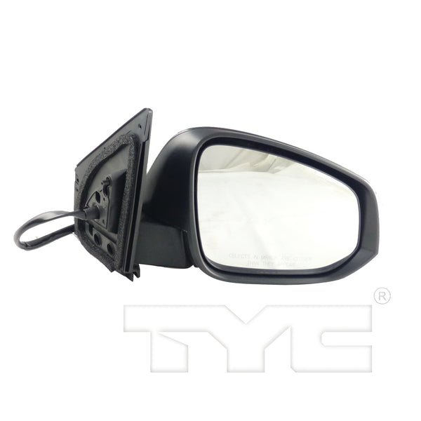 Door Mirror for 13-15 Toyota RAV-4 Power Non-Heated Black Right Passenger  Side