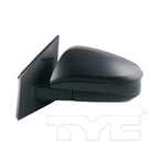 Door Mirror for 13-15 Toyota RAV-4 Power Non-Heated Black Left Driver  Side