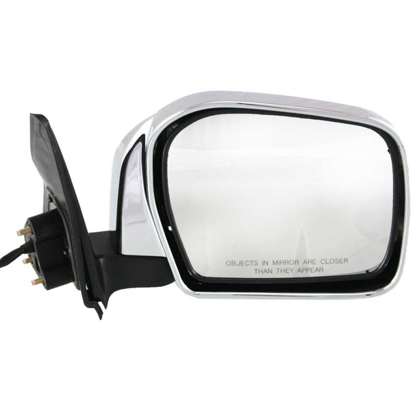 Door Mirror for 00-04 Toyota Tacoma Power Non-Heated Chrome Passenger  Side