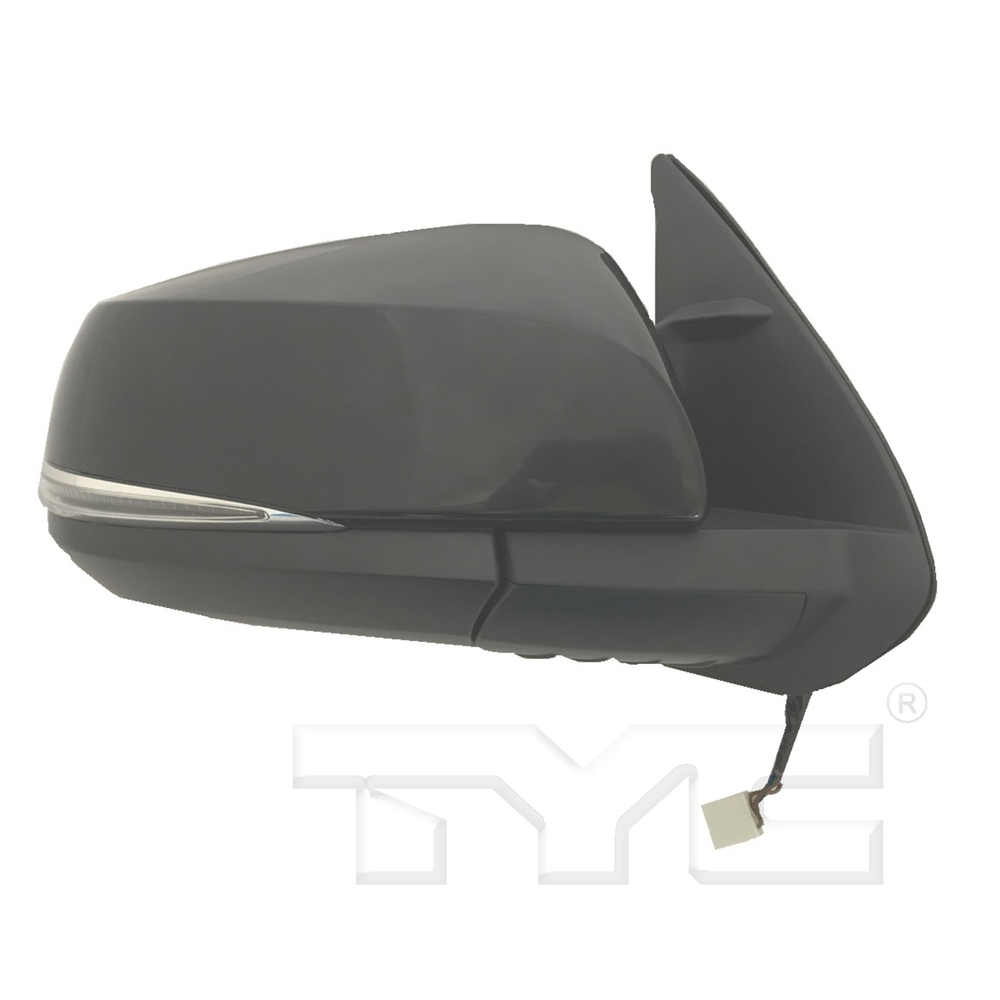 Mirror Right Passenger for 16-20 Toyota Tacoma Power Heated w/o BSD w/ Signal