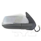 Mirror Right Passenger for 16-20 Toyota Tacoma Power Heated w/ Signal Chrome