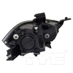Halogen Headlight Lamp for 13-15 Dodge Dart Black (w/o Logo) Driver CAPA