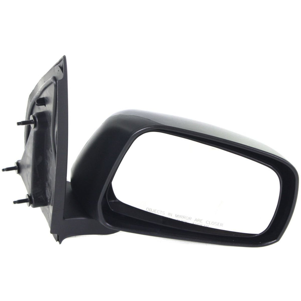 Door Mirror for 05-15 Nissan Frontier/Xterra Manual Black Right Passenger Side