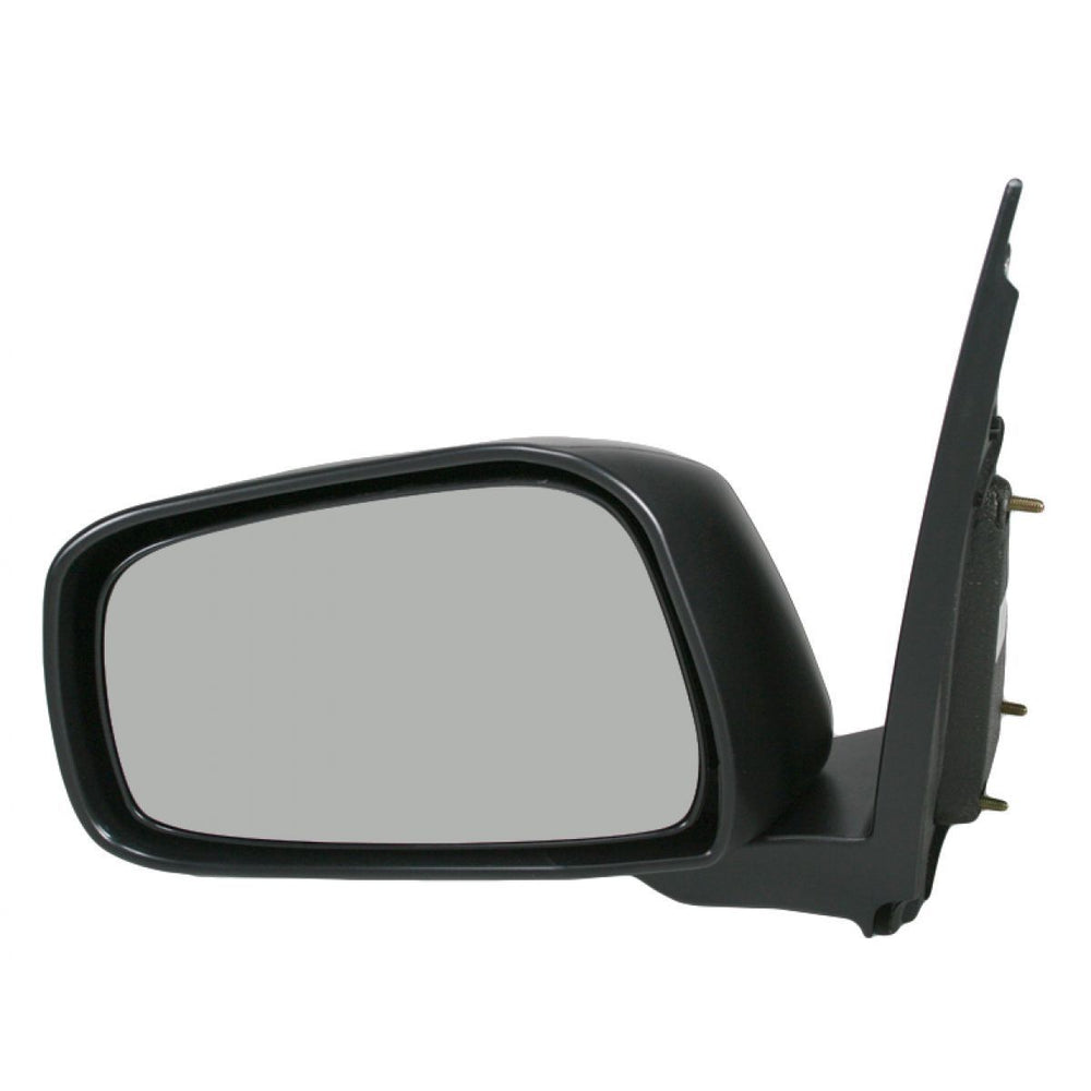 Door Mirror for 05-15 Nissan Frontier/Xterra Manual Black Left Driver  Side