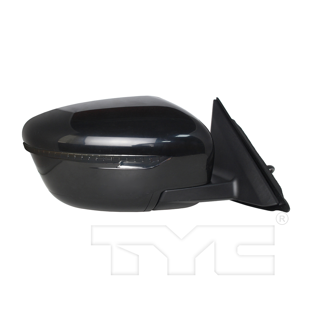 Mirror for 17-17 Nissan Rogue Power Heated w/o Camera w/Signal Right Passenger
