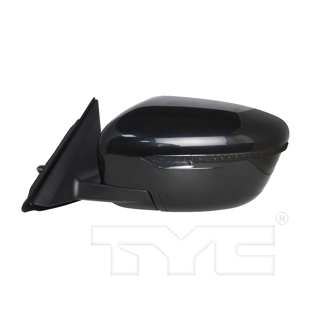 Mirror for 17-17 Nissan Rogue Power Heated w/o Camera w/Signal Left Driver