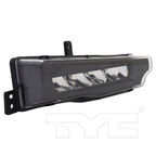 LED Fog Light Bumper Lamp for 20-21 BMW X3/X4 (Black) Right Passenger Side
