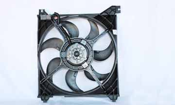 Radiator Cooling Fan Assembly for 01-06 Hyundai Santa Fe 2.4/2.7L HY3115108