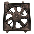 Radiator Cooling Fan Assembly for 06-11 Hyundai Accent Sedan (w/o Auto Cruise)