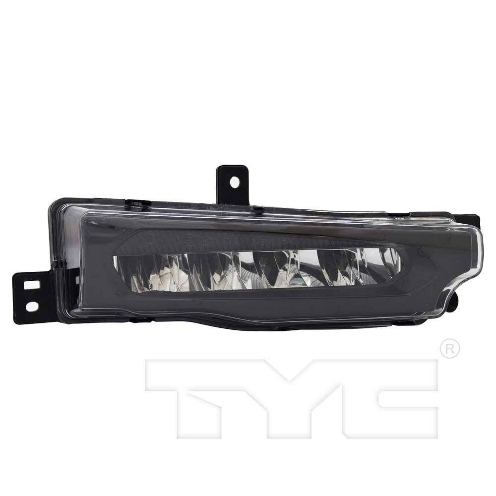 LED Fog Light Bumper Lamp for 20-21 BMW X3/X4 (Black) Right Passenger Side