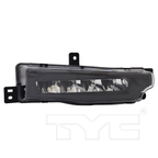 LED Fog Light Bumper Lamp for 20-21 BMW X3/X4 (Black) Right Passenger Side