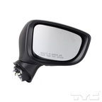 Side Door Mirror for 17-18 Mazda 3 Power Non-Heated w/Signal Right Passenger