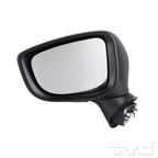 Side Door Mirror for 17-18 Mazda 3 Power Non-Heated w/Signal Left Driver