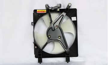 Condenser Cooling Fan Assembly for 01-05 Honda Civic Coupe/Sedan HO3113114