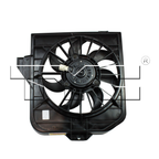 Condenser Cooling Fan Assembly for 01-05 Dodge Caravan/Chrysler Voyager/Town & Country