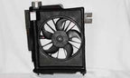 Condenser Cooling Fan Assembly for 02-08 Dodge Ram Pickup 3.7-5.9L CH3113103