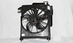 Condenser Cooling Fan Assembly for 02-08 Dodge Ram Pickup 3.7-5.9L CH3113103