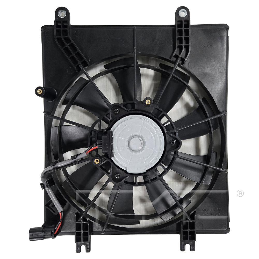Condenser Cooling Fan Assembly for 23-25 Honda Accord HO3113154 38611-6CJ-H01