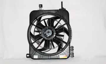 Dual Radiator & Condenser Cooling Fan Assembly for 95-04 Chevy Cavalier/Sunfire