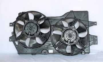 Radiator & Condenser Cooling Fan for 96-00 Dodge Caravan/Voyager/Town Country