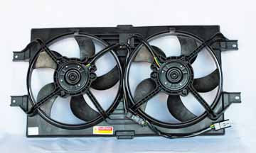 Dual Radiator Condenser Cooling Fan Assembly for 98-04 Chrysler Concorde/Intrepid