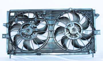 Radiator & Condenser Cooling Fan for 00-03 Chevy Impala/Monte Carlo 3.4/3.8L V6