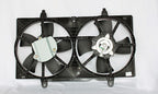 Radiator Condenser Cooling Fan Assembly for 02-06 Nissan Altima/04-08 Maxima