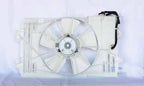 Dual Radiator & Condenser Cooling Fan Assembly for 03-08 Toyota Matrix AT
