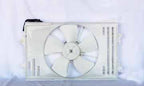 Dual Radiator & Condenser Cooling Fan Assembly for 03-08 Toyota Matrix AT