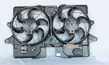 Radiator & Condenser Cooling Fan for 01-04 Ford Escape/01-06 Mazda Tribute 3.0L
