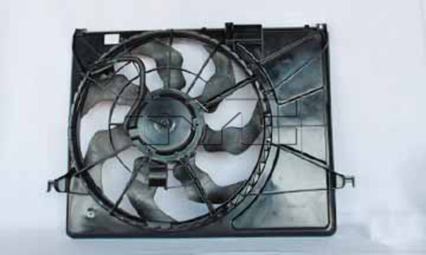Dual Radiator & Condenser Cooling Fan Assembly for 06-08 Hyundai Sonata 3.3L