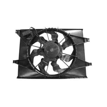 Dual Radiator & Condenser Cooling Fan Assembly for 10-11 Kia Soul 2.0L KI3115129