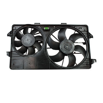 Dual Radiator & Condenser Cooling Fan Assembly for 10-13 Ford Transit Connect