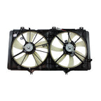 Radiator & Condenser Cooling Fan for 10-11 Toyota Camry 2.4L L4/09-13 Venza 2.7L