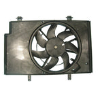 Dual Radiator & Condenser Cooling Fan Assembly for 11-19 Ford Fiesta Hatch/Sedan