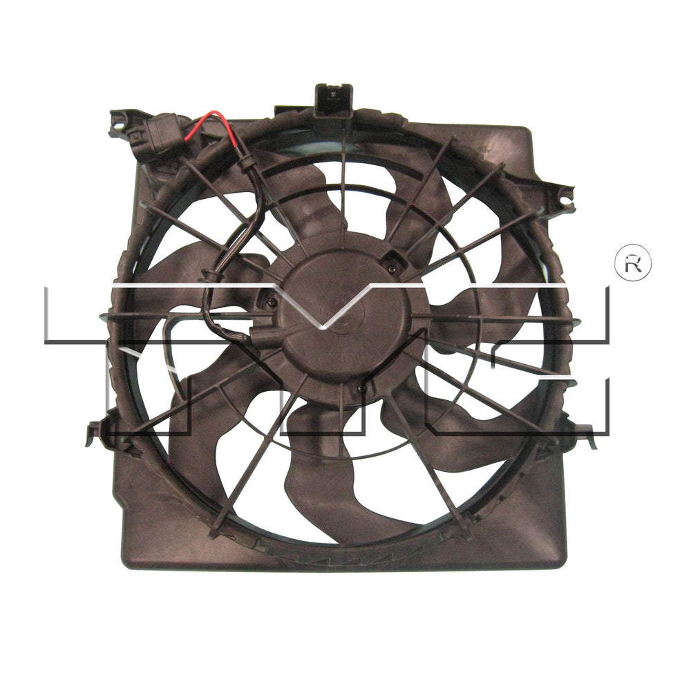 Dual Radiator & Condenser Cooling Fan Assembly for 11-13 Kia Optima 2.0L