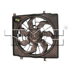 Dual Radiator & Condenser Cooling Fan Assembly for 11-13 Kia Optima 2.0L