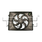 Radiator & Condenser Cooling Fan for 11-13 Kia Optima/11-13 Hyundai Sonata 2.4L