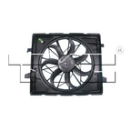 Dual Radiator & Condenser Cooling Fan Assembly for 11-19 Jeep Grand Cherokee