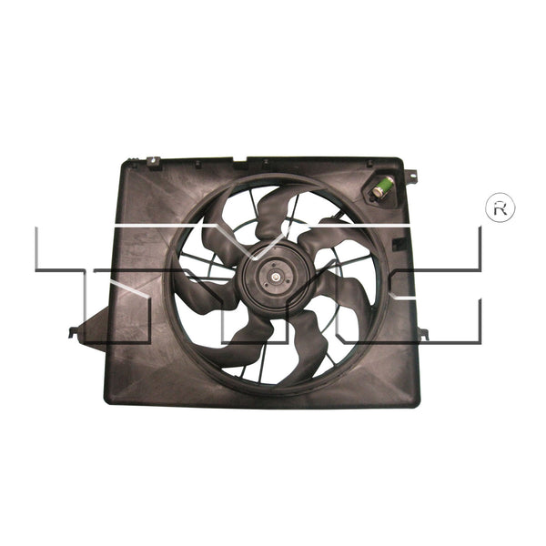 Dual Radiator & Condenser Cooling Fan Assembly for 11-12 Kia Sorento 2.4/3.5L