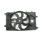 Radiator & Condenser Cooling Fan for 11-14 Chevy Cruze/12-14 Buick Verano 2.4L