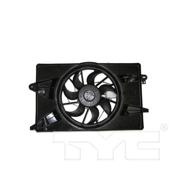 Dual Radiator & Condenser Cooling Fan Assembly for 13-16 Dodge Dart 2.0L/2.4L