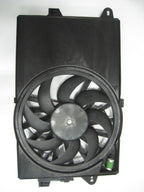 Dual Radiator & Condenser Cooling Fan Assembly for 12-19 Fiat 500 Type 1