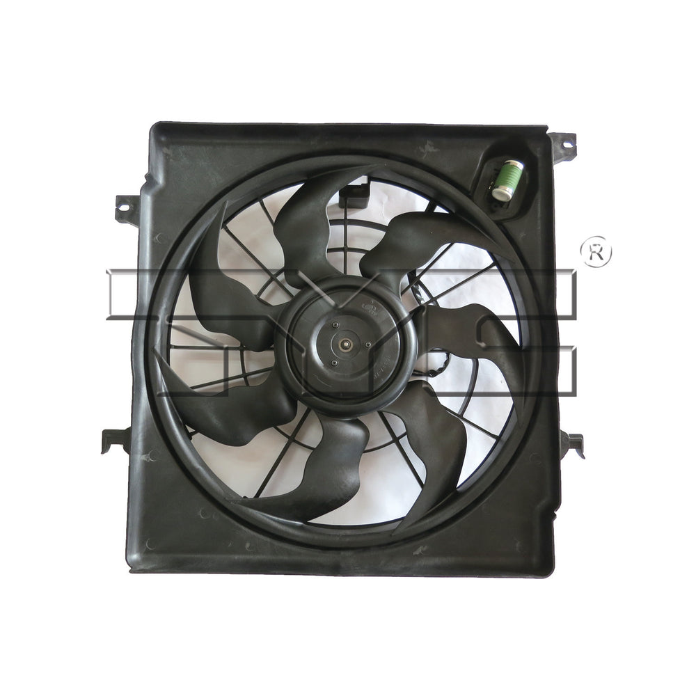 Dual Radiator & Condenser Cooling Fan Assembly for 14-15 Kia Optima 2.0L