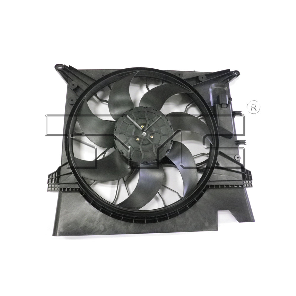 Dual Radiator & Condenser Cooling Fan Assembly for 03-14 Volvo XC-90  VO3115112