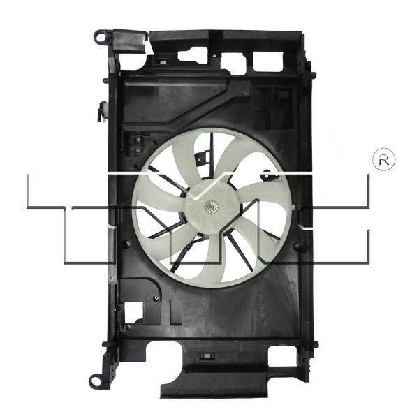 Dual Radiator & Condenser Cooling Fan Assembly for 12-19 Toyota Prius C