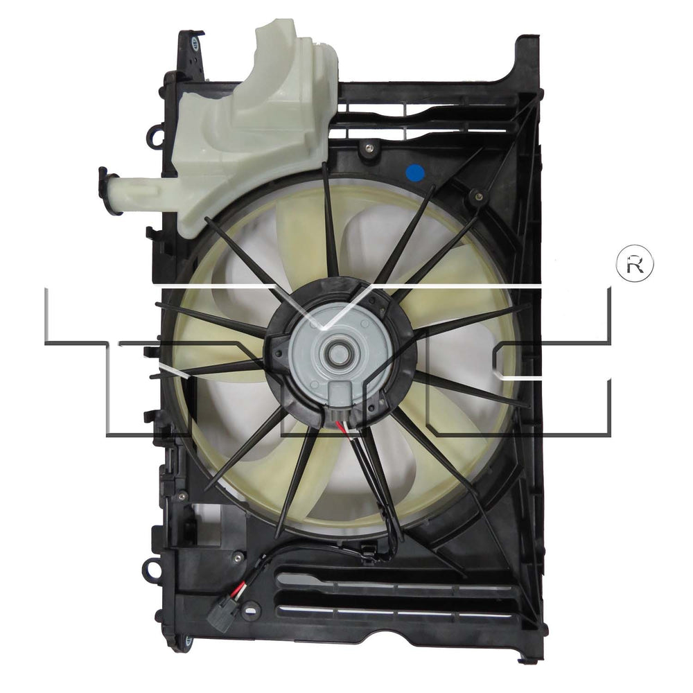 Dual Radiator & Condenser Cooling Fan Assembly for 14-19 Toyota Corolla