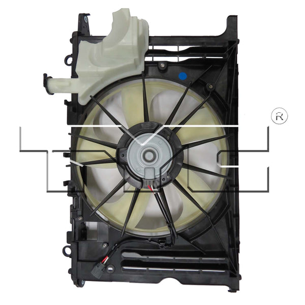 Dual Radiator & Condenser Cooling Fan Assembly for 14-19 Toyota Corolla