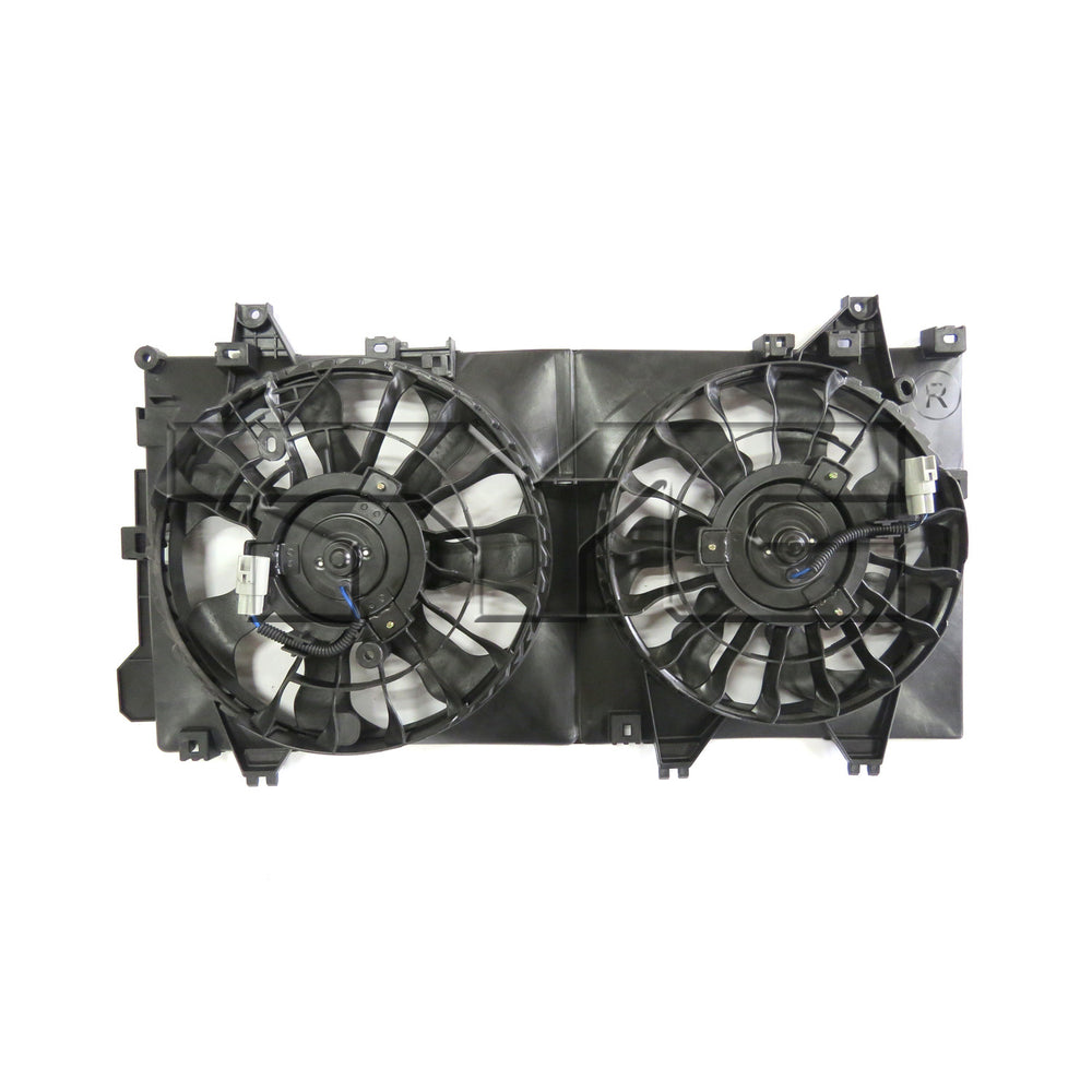 Dual Radiator Condenser Cooling Fan Assembly for 14-18 Mazda Mazda-3 Japan Built