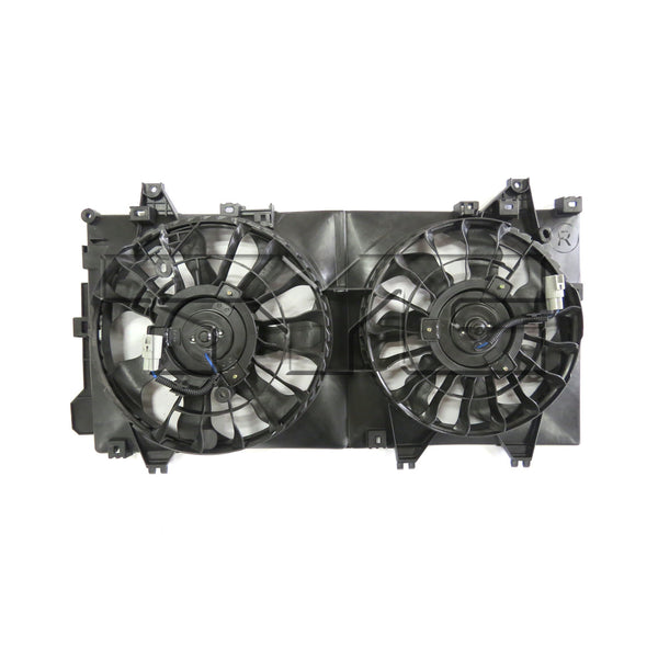 Dual Radiator Condenser Cooling Fan Assembly for 14-18 Mazda Mazda-3 Japan Built